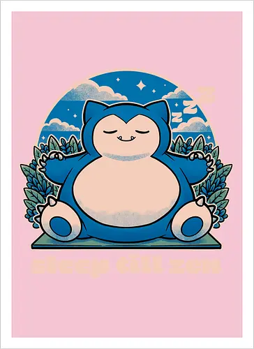Chubby Anime Zen Monster 