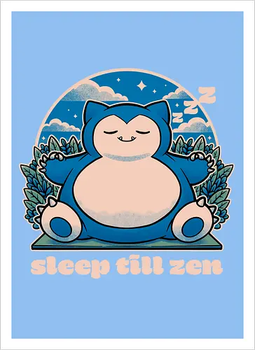 Chubby Anime Zen Monster 