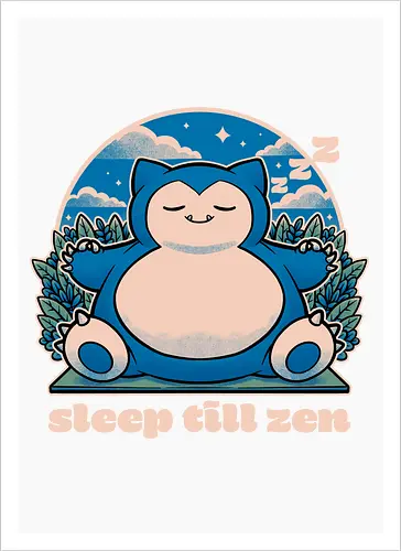 Chubby Anime Zen Monster 