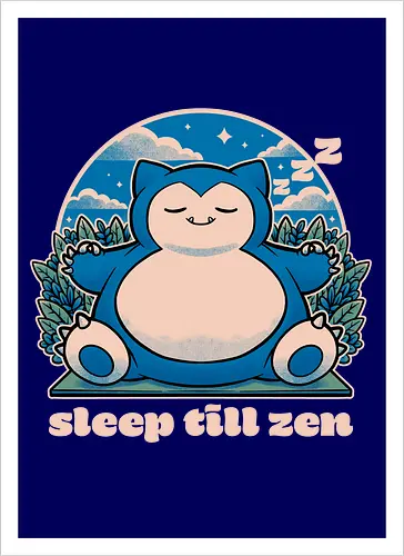 Chubby Anime Zen Monster 