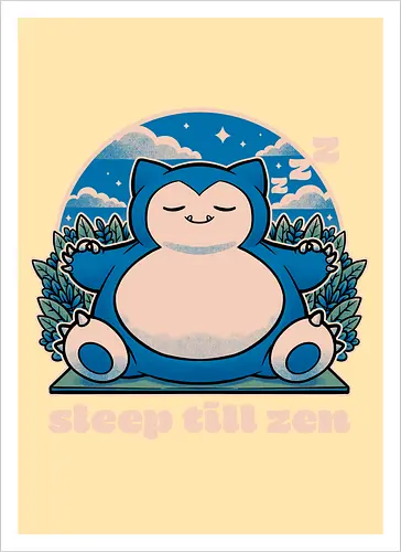Chubby Anime Zen Monster 