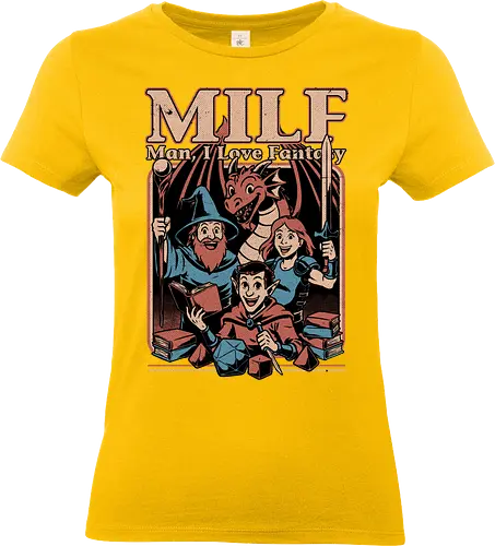 Vintage RPG Crew Joke - rpg, Pen and Paper, d20, dungeon master, role-playing game, tabletop, game master, milf, fantasy, adventure, crew, joke, gaming, game, game night, boardgame, elf, thief, wizard, barbarian, knight, warrior, dragon - Standard T-Shirt (Frauen)