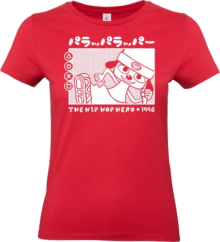 Rappa Doggo - funk, parappa, dog, retro, cute, music, rap, onion - Standard T-Shirt (Frauen)