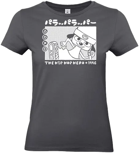 Rappa Doggo - funk, parappa, dog, retro, cute, music, rap, onion - Standard T-Shirt (Frauen)
