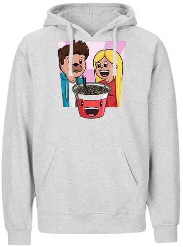 EpicStun - Nudeln - youtube, youtuber, merchandise, minecraft, epicstun, epicstunlp - Fairtrade Hoodie