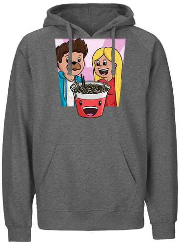 EpicStun - Nudeln - youtube, youtuber, merchandise, minecraft, epicstun, epicstunlp - Fairtrade Hoodie
