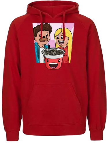 EpicStun - Nudeln - youtube, youtuber, merchandise, minecraft, epicstun, epicstunlp - Fairtrade Hoodie