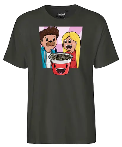 EpicStun - Nudeln - youtube, youtuber, merchandise, minecraft, epicstun, epicstunlp - Fairtrade T-Shirt