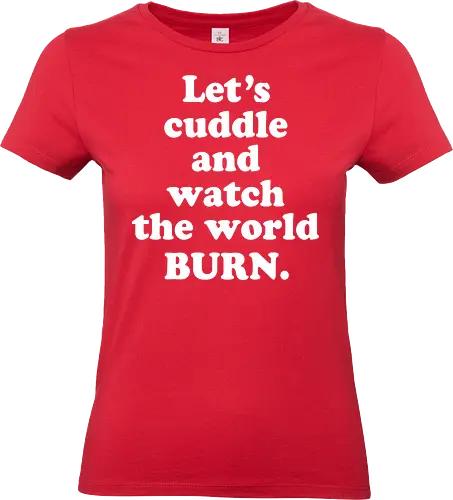Lets Cuddle - dead, sexy, witch, horror, creepy, goth, streetwear, style - Standard T-Shirt (Frauen)
