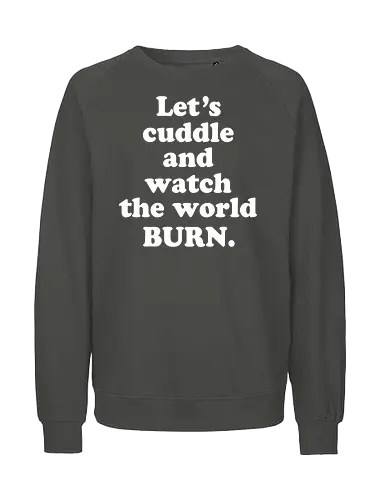 Lets Cuddle - dead, sexy, witch, horror, creepy, goth, streetwear, style - Fairtrade Sweatshirt