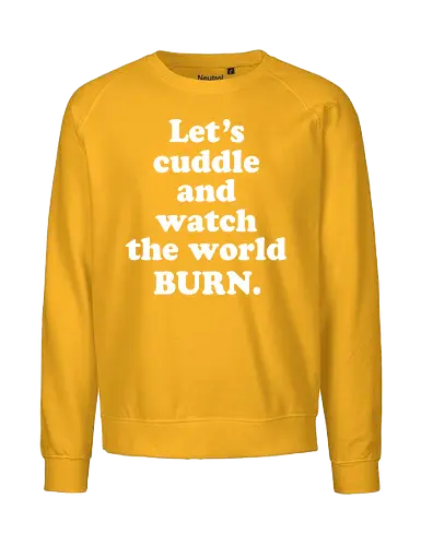 Lets Cuddle - dead, sexy, witch, horror, creepy, goth, streetwear, style - Fairtrade Sweatshirt