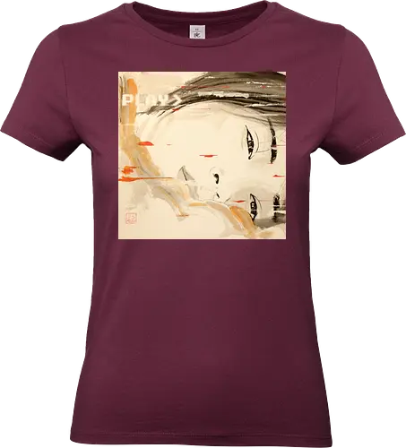 play noriko - woman, sumie, japan - Standard T-Shirt (Frauen)