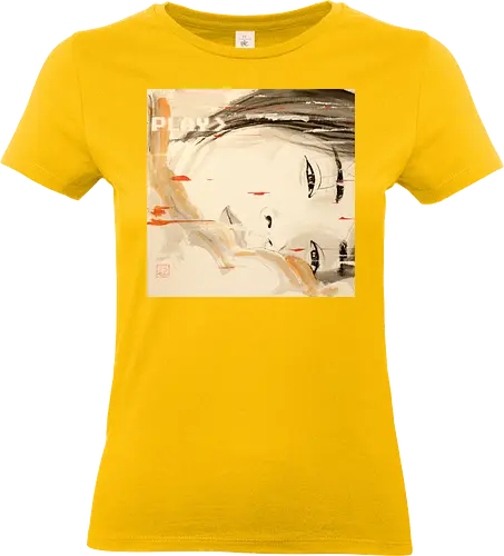 play noriko - woman, sumie, japan - Standard T-Shirt (Frauen)