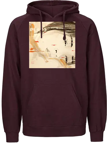 play noriko - woman, sumie, japan - Fairtrade Hoodie