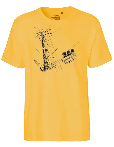 tokyo wires - tokyo, wires, street, sumie, japan - Fairtrade T-Shirt