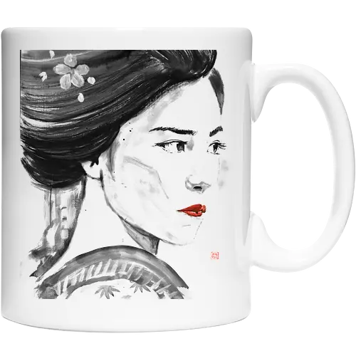 close up geisha