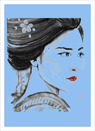 close up geisha