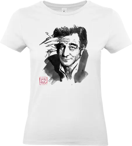 investigator - inspector, police, sumie, japan - Standard T-Shirt (Frauen)