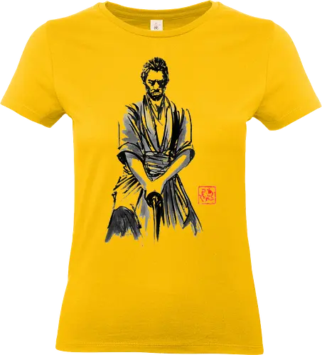 samurai ready - samurai, sumie, japan - Standard T-Shirt (Frauen)