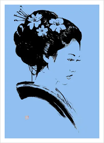 beautiful geisha
