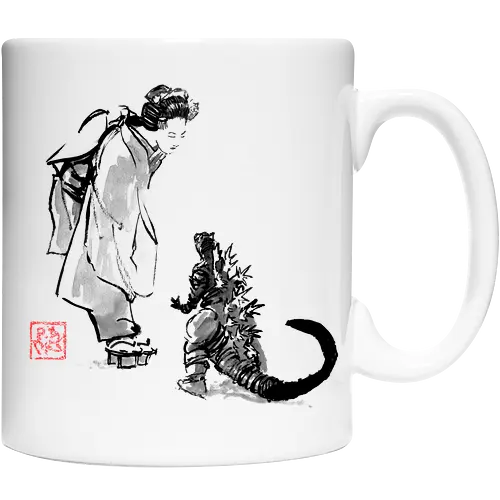 geisha and little monster