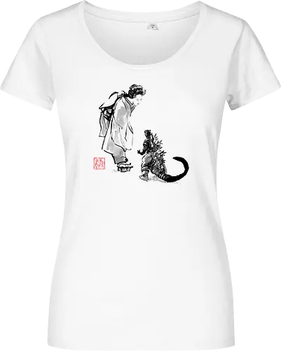 geisha and little monster