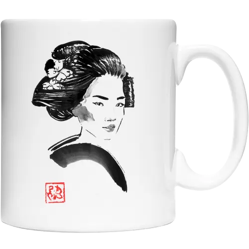 geisha hair
