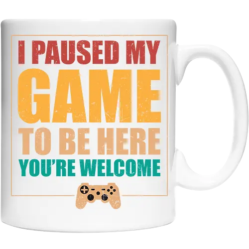 I paused my game to be here, you're welcome.