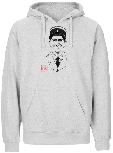 le gendarme - gendarme, sumie, japan - Fairtrade Hoodie