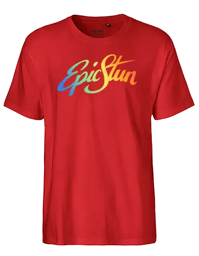 EpicStun - Color Logo - youtube, youtuber, merchandise, minecraft, epicstun, epicstunlp - Fairtrade T-Shirt