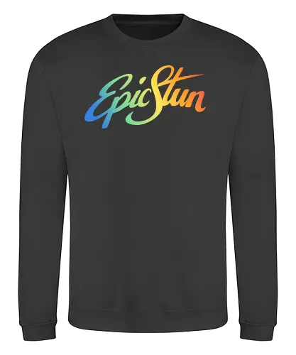EpicStun - Color Logo - youtube, youtuber, merchandise, minecraft, epicstun, epicstunlp - Sweatshirt
