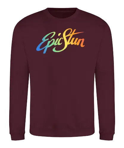 EpicStun - Color Logo - youtube, youtuber, merchandise, minecraft, epicstun, epicstunlp - Sweatshirt