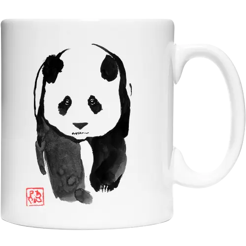 panda walking