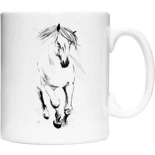 running horse