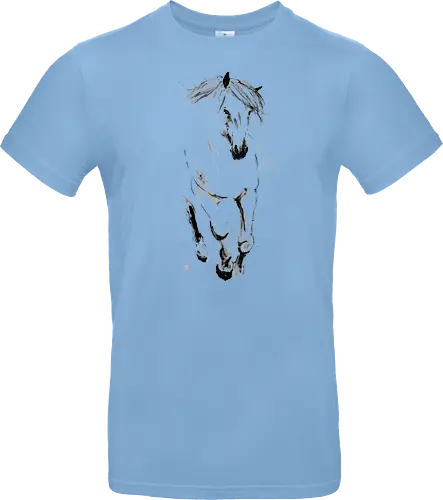 running horse