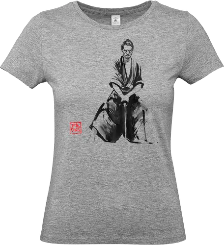 dark samurai - samurai, sumie, japan - Standard T-Shirt (Frauen)
