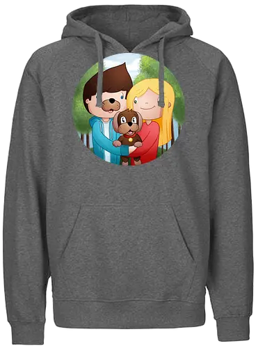 EpicStun - Epic und Katha - youtube, youtuber, merchandise, minecraft, epicstun, epicstunlp - Fairtrade Hoodie