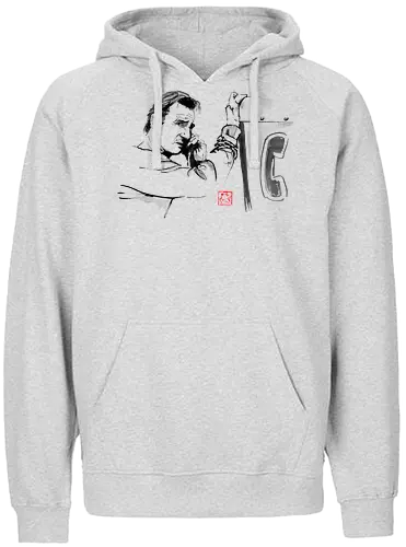 phoning - phone booth, sumie, japan - Fairtrade Hoodie