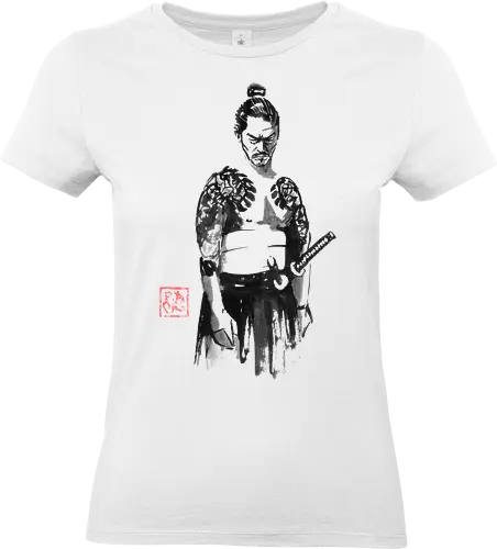 yakuza 02 - yakuza, sumie, katana, japan - Standard T-Shirt (Frauen)