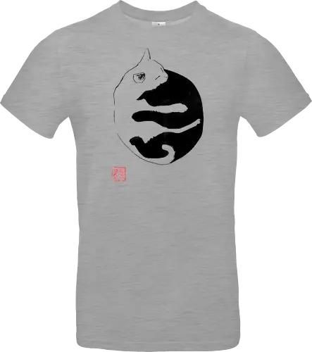 ying yang cat