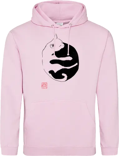 ying yang cat