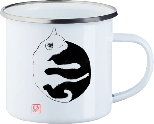 ying yang cat