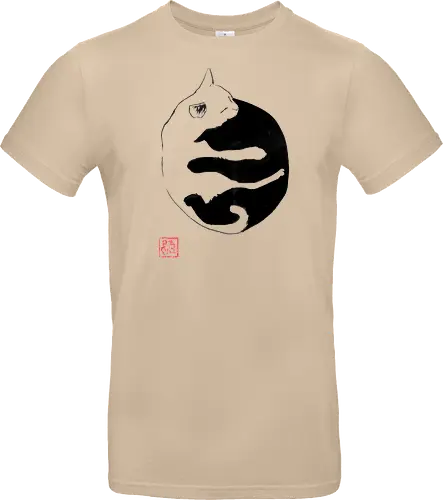 ying yang cat
