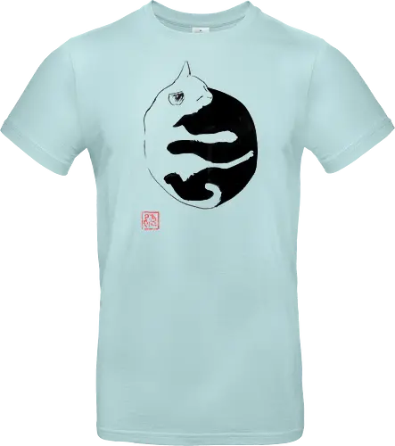 ying yang cat