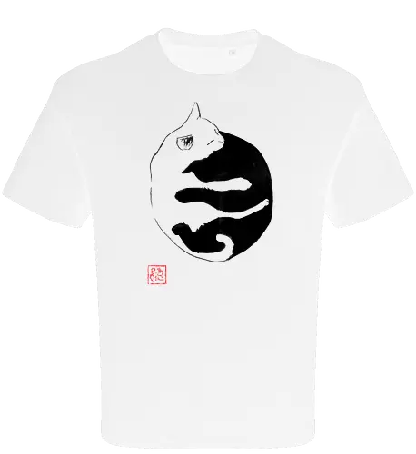 ying yang cat