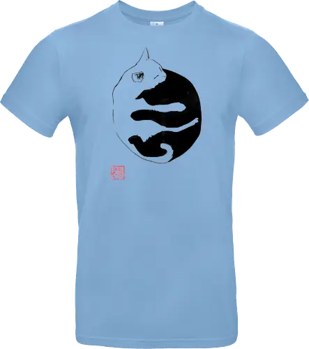 ying yang cat