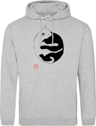 ying yang cat
