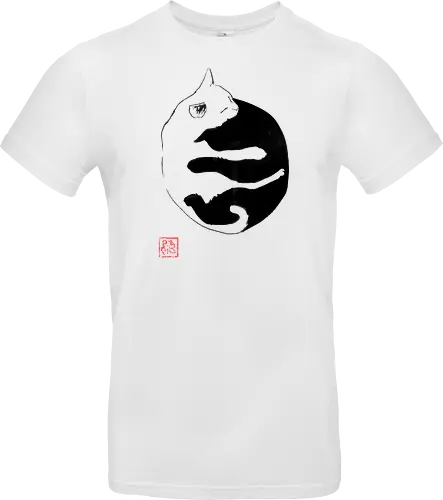 ying yang cat