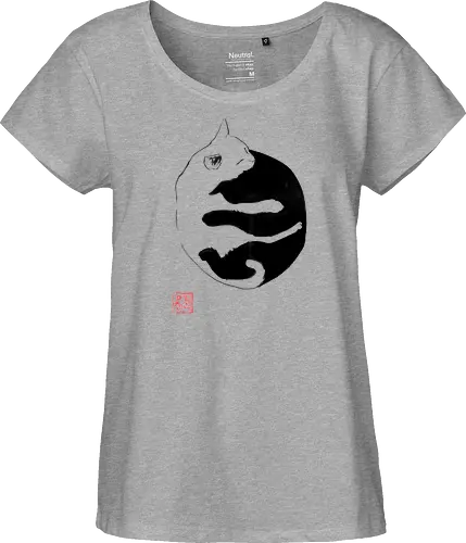 ying yang cat
