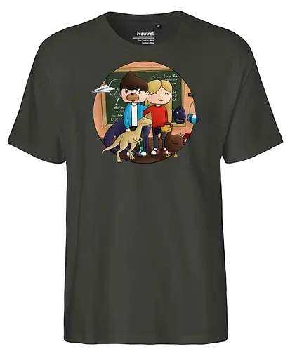 EpicStun - Dino - youtube, youtuber, merchandise, minecraft, epicstun, epicstunlp - Fairtrade T-Shirt